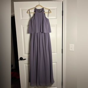 After Six Lavender Bridesmaid Dress